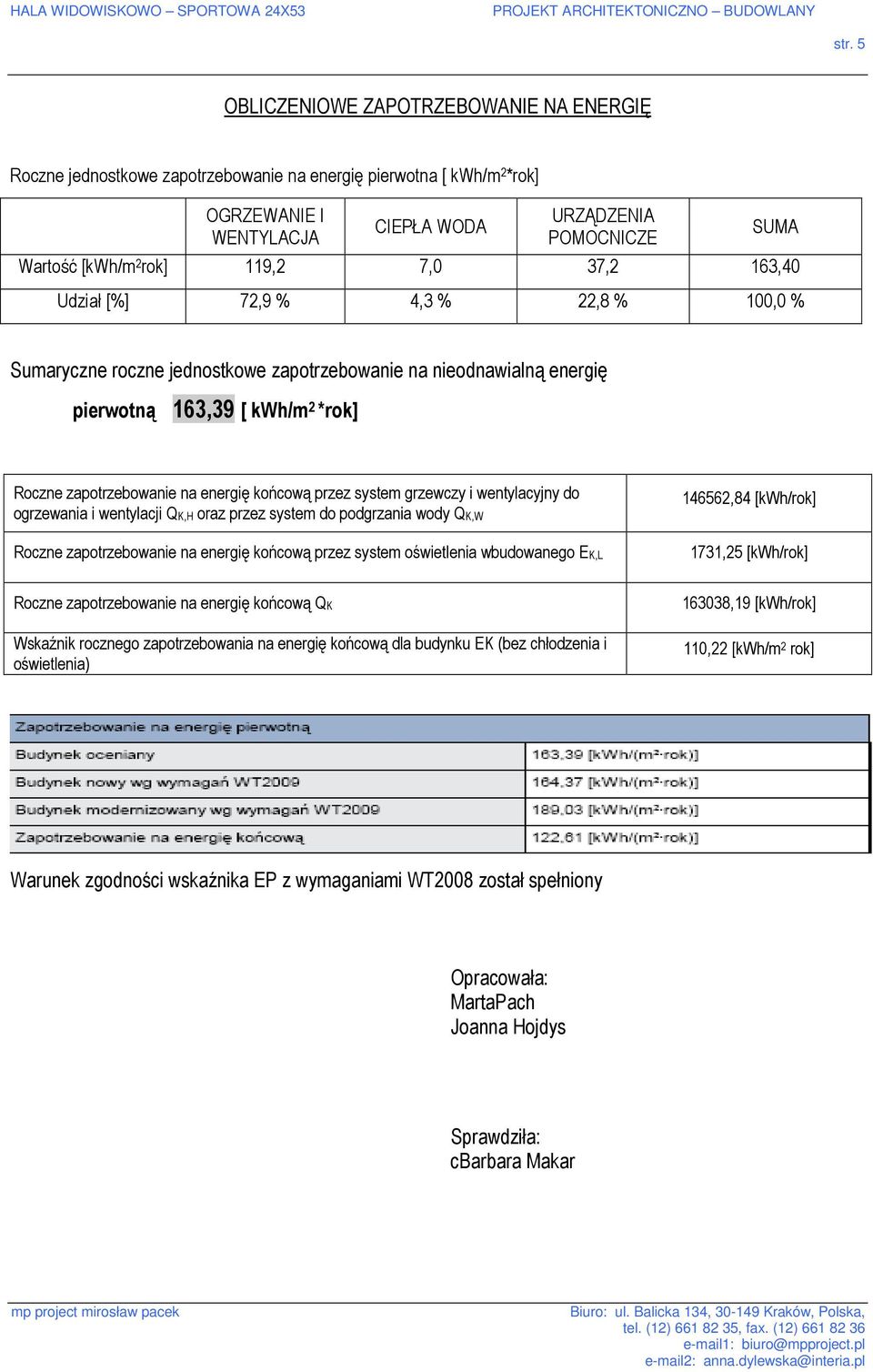 energię końcową przez system grzewczy i wentylacyjny do ogrzewania i wentylacji QK,H oraz przez system do podgrzania wody QK,W Roczne zapotrzebowanie na energię końcową przez system oświetlenia