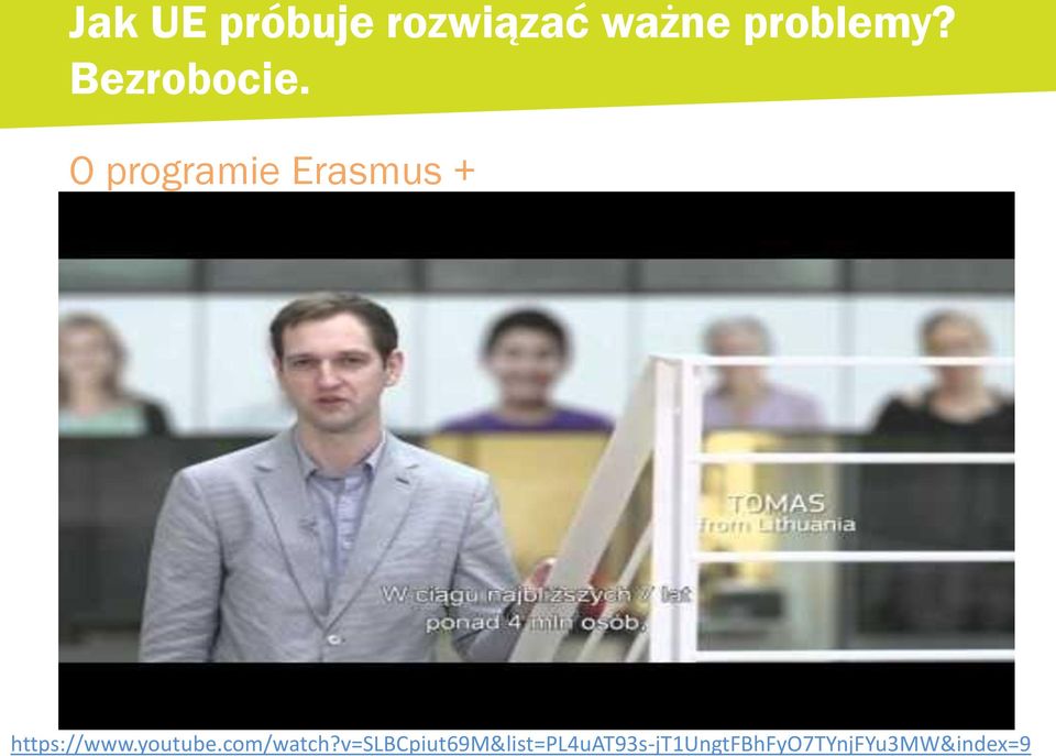 O programie Erasmus + https://www.youtube.