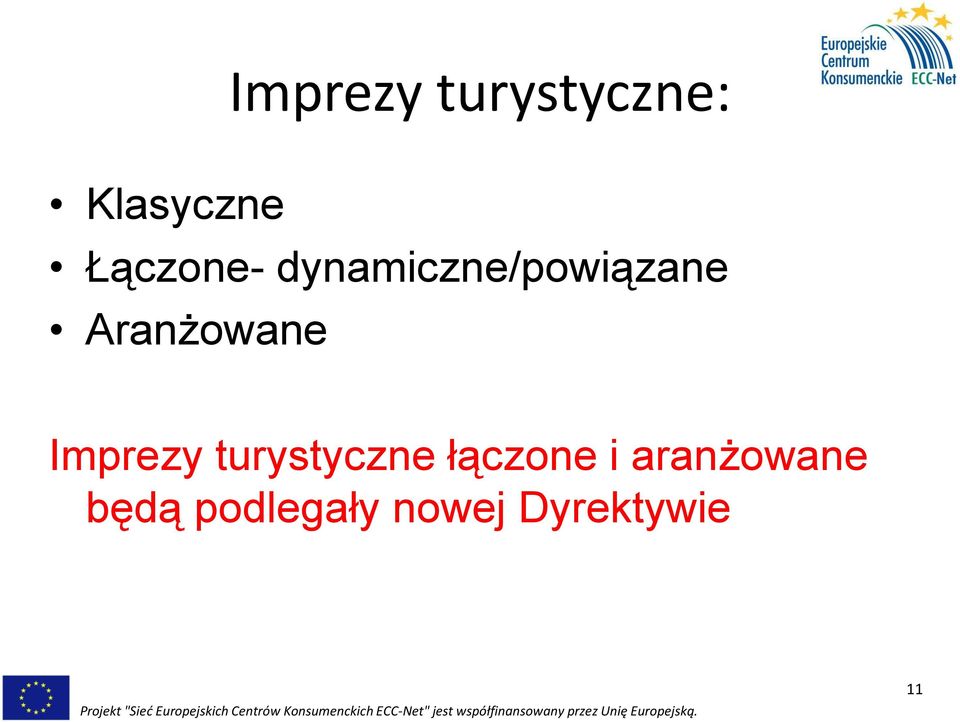 Aranżowane Imprezy turystyczne