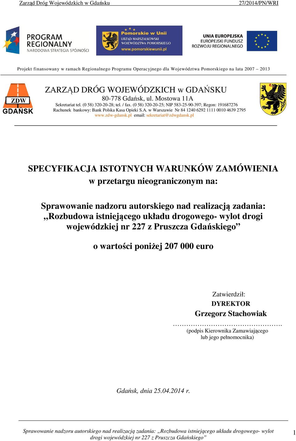pl email: sekretariat@zdwgdansk.
