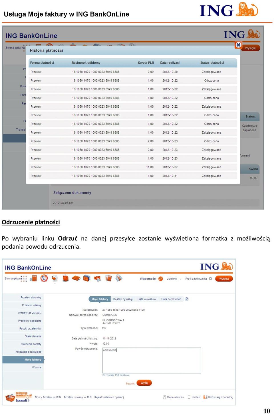 zostanie wyświetlona formatka z