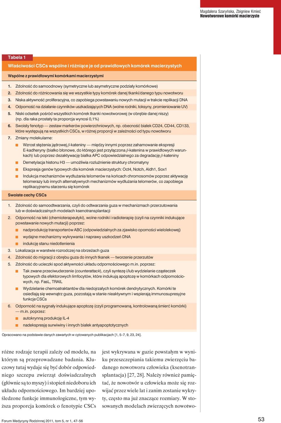 Niska aktywność proliferacyjna, co zapobiega powstawaniu nowych mutacji w trakcie replikacji DNA 4. Odporność na działanie czynników uszkadzających DNA (wolne rodniki, toksyny, promieniowanie UV) 5.
