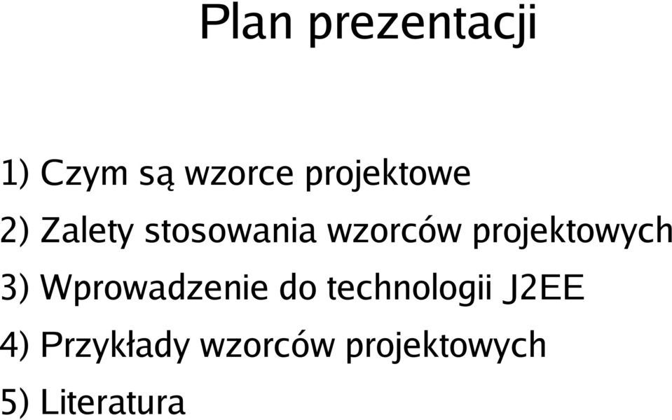 projektowych 3) Wprowadzenie do