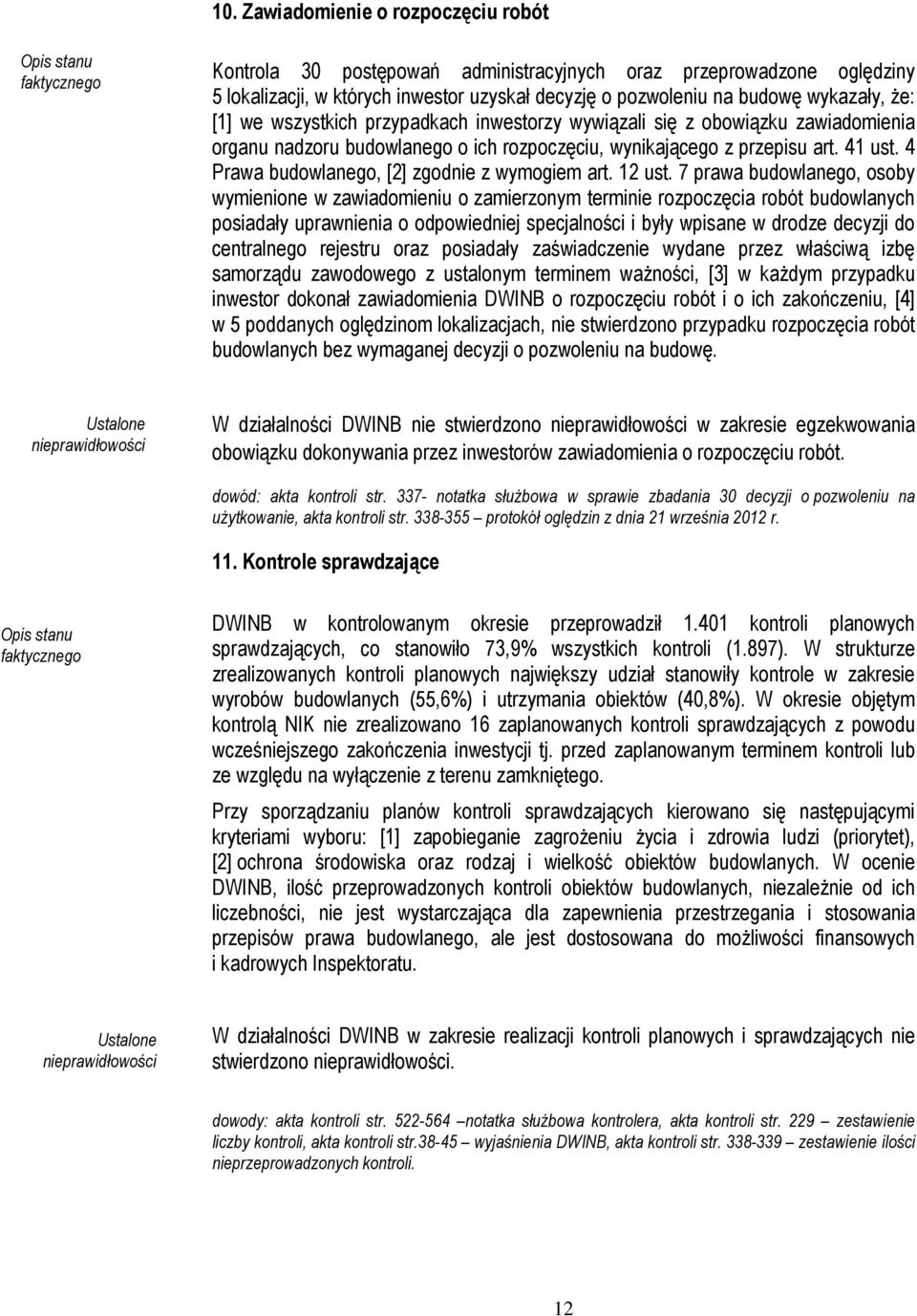 4 Prawa budowlanego, [2] zgodnie z wymogiem art. 12 ust.
