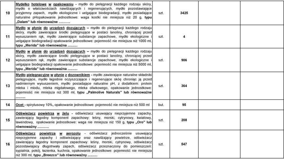 Mydło w płynie do urządzeń dozujących mydło do pielęgnacji każdego rodzaju skóry, mydło zawierające środki pielęgnujące w postaci lanoliny, chroniącej przed wysuszaniem rąk, mydło zawierające