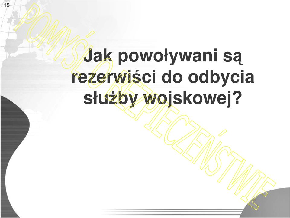 rezerwiści do