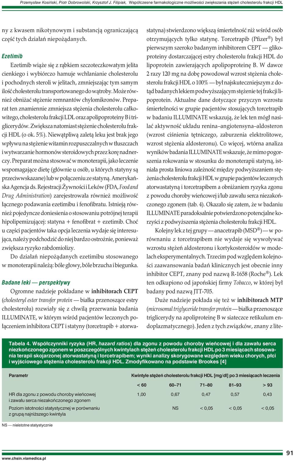 Ezetimib Ezetimib wiąże się z rąbkiem szczoteczkowatym jelita cienkiego i wybiórczo hamuje wchłanianie cholesterolu i pochodnych steroli w jelitach, zmniejszając tym samym ilość cholesterolu