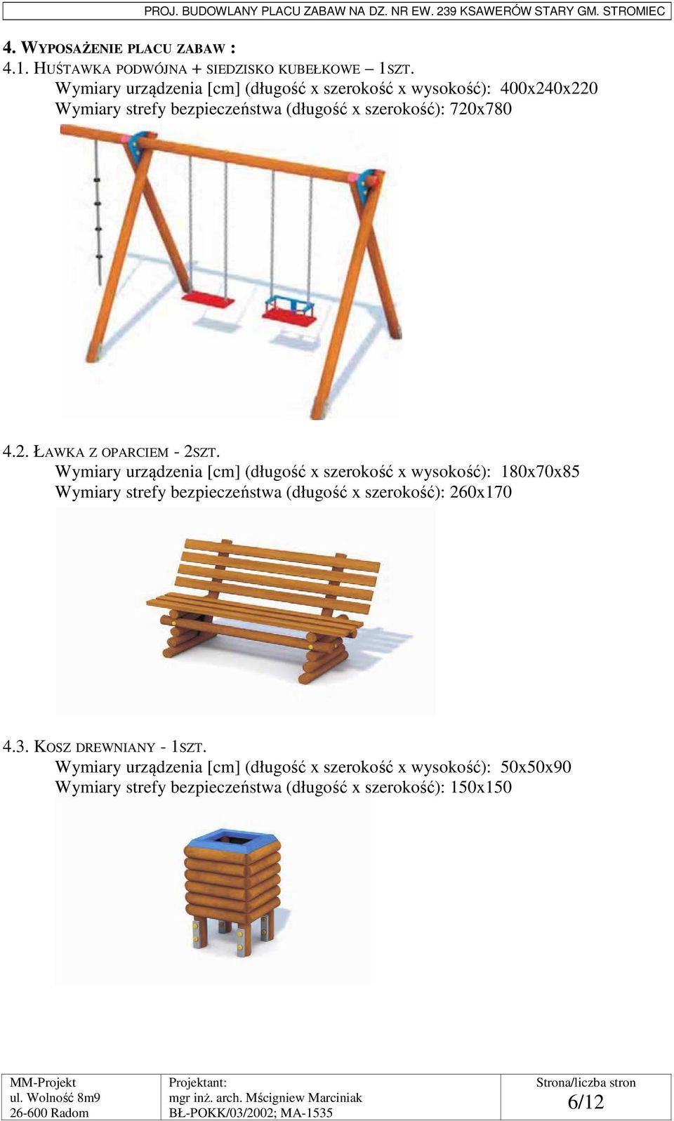 2. ŁAWKA Z OPARCIEM - 2SZT.