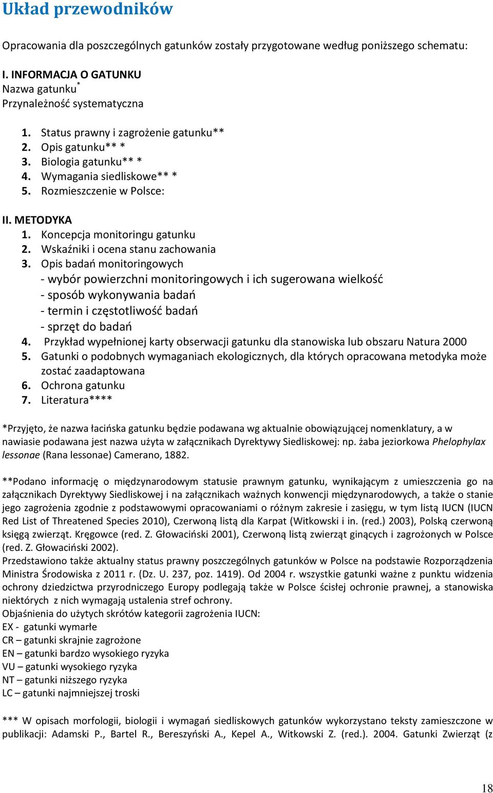 Wskaźniki i ocena stanu zachowania 3.