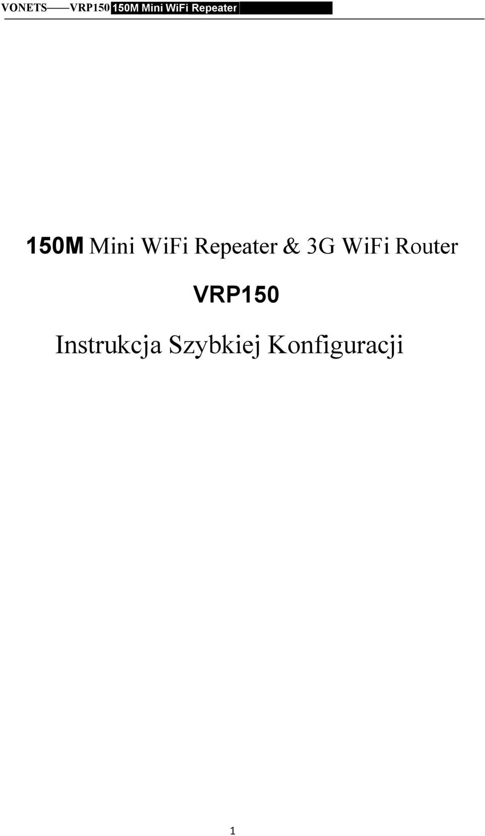 Router VRP150