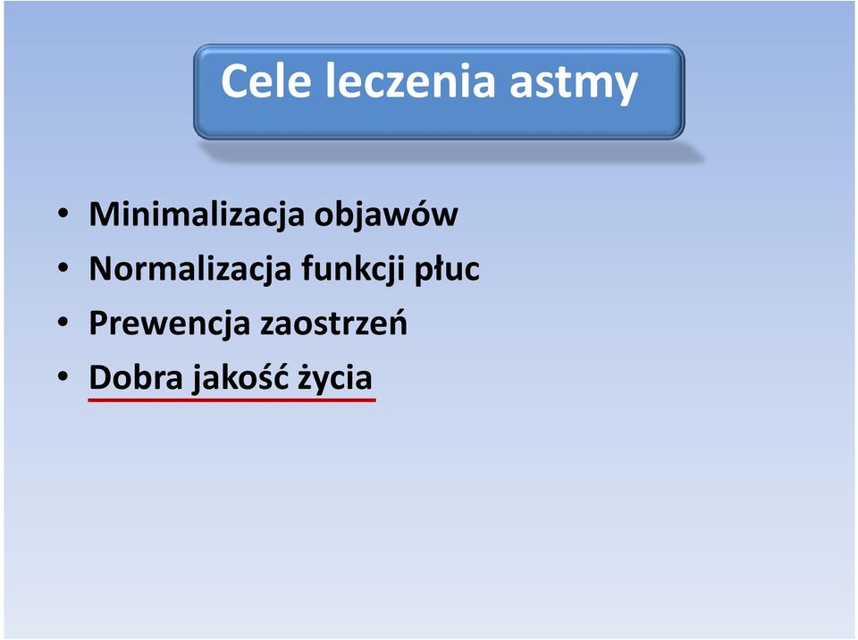 Normalizacja funkcji płuc