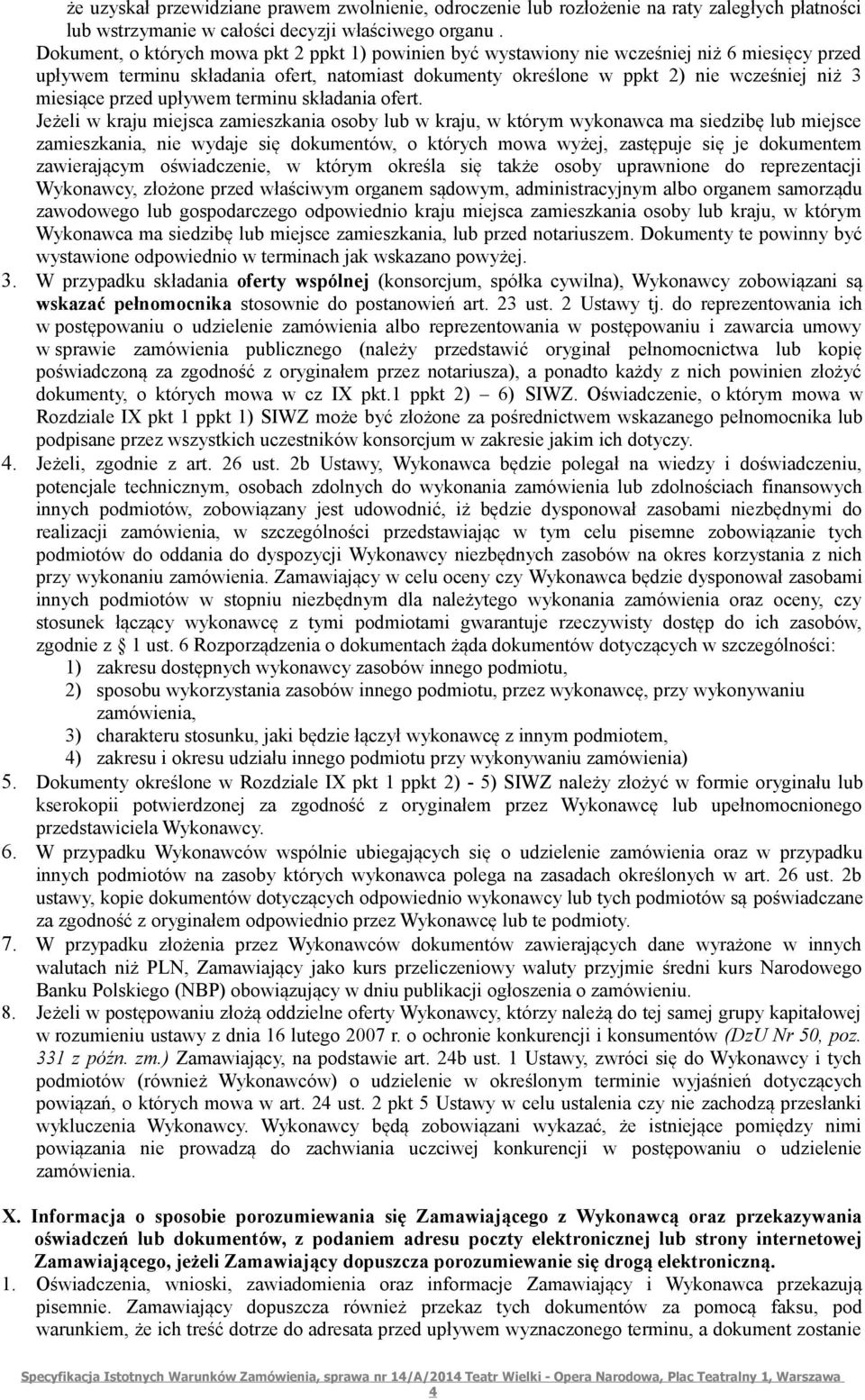 przed upływem terminu składania ofert.