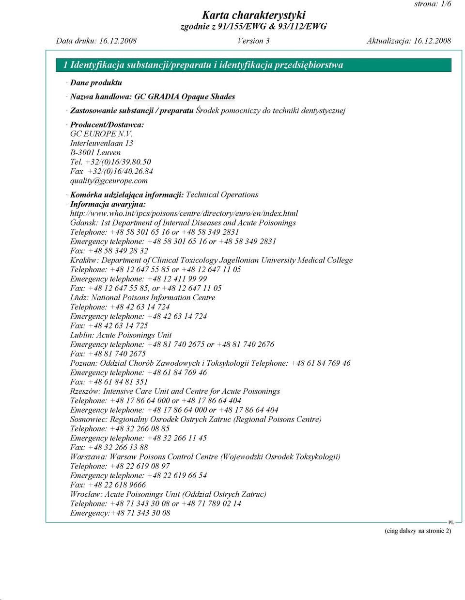 who.int/ipcs/poisons/centre/directory/euro/en/index.