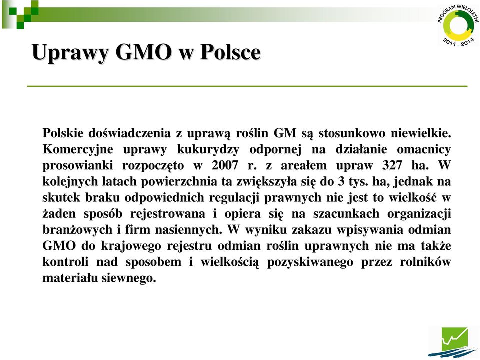 W kolejnych latach powierzchnia ta zwiększyła się do 3 tys.