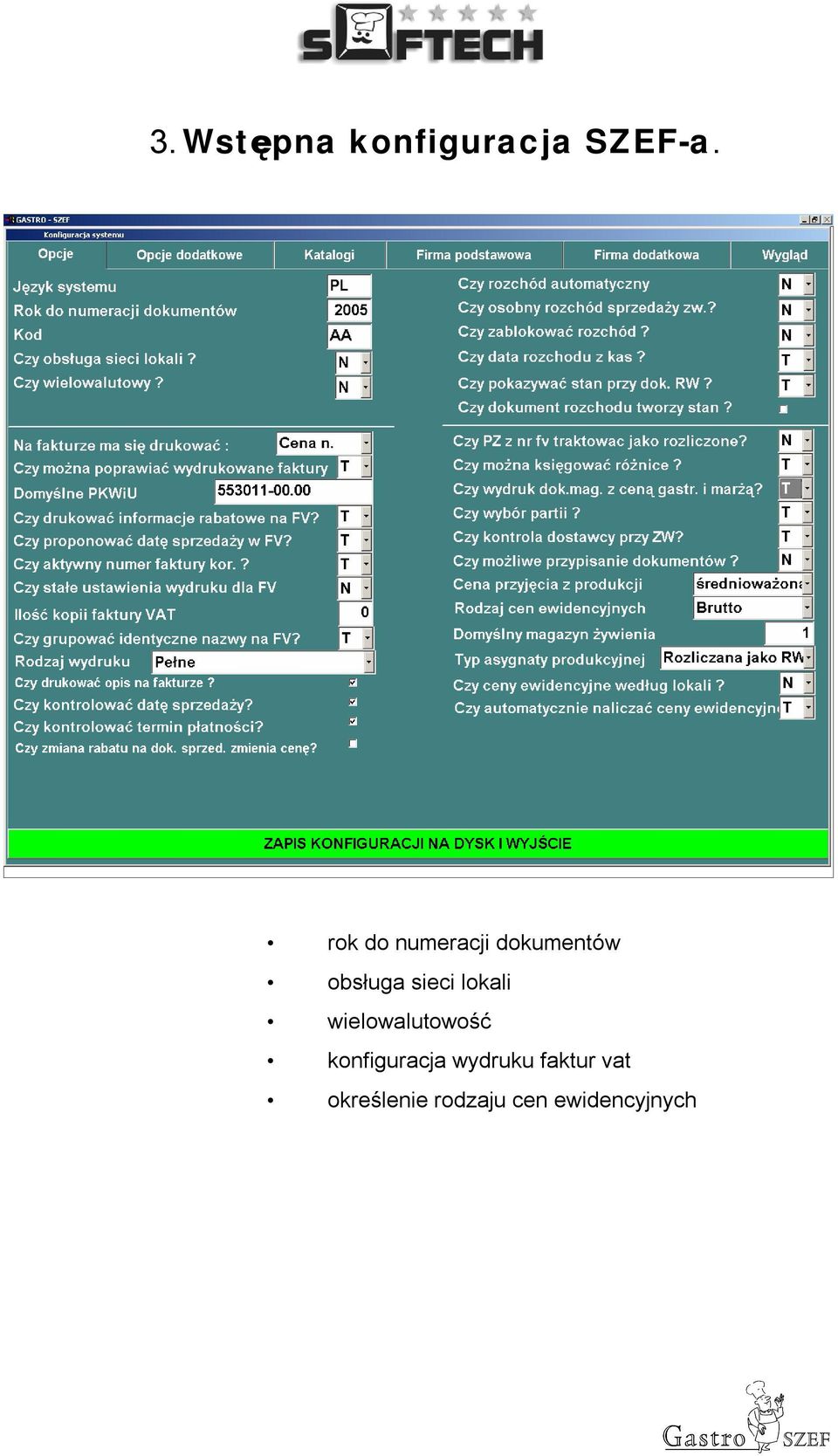 lokali wielowalutowość konfiguracja