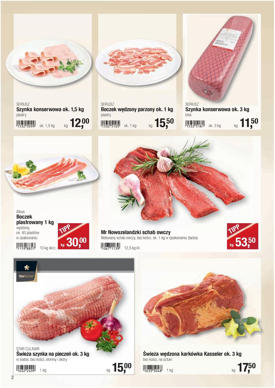 kg 30, 00 Mr Nowozelandzki schab owczy filetowany schab owczy, bez kości, ok. 1 kg w opakowaniu (tacka)!1067-bbdj! 12,5 kg kt.