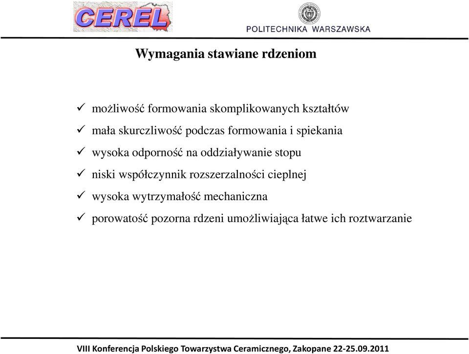 oddziaływanie stopu niski współczynnik rozszerzalności cieplnej wysoka