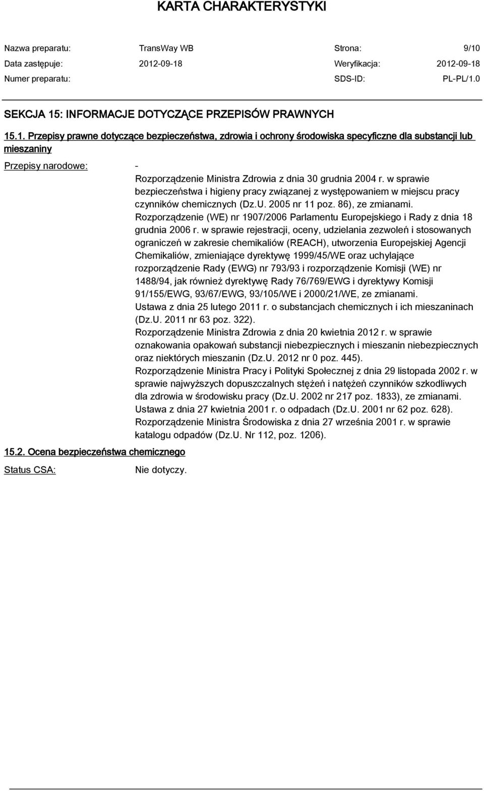 Rozporządzenie (WE) nr 1907/2006 Parlamentu Europejskiego i Rady z dnia 18 grudnia 2006 r.