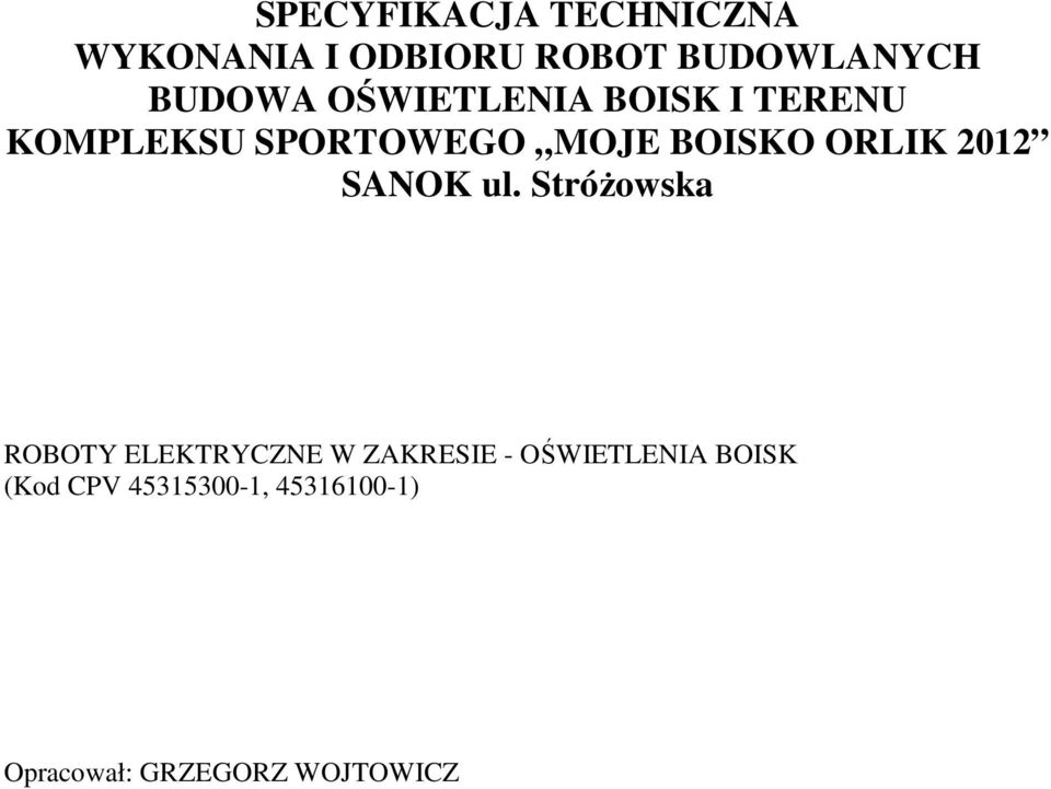 2012 SANOK ul.