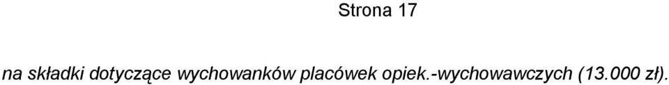 placówek opiek.