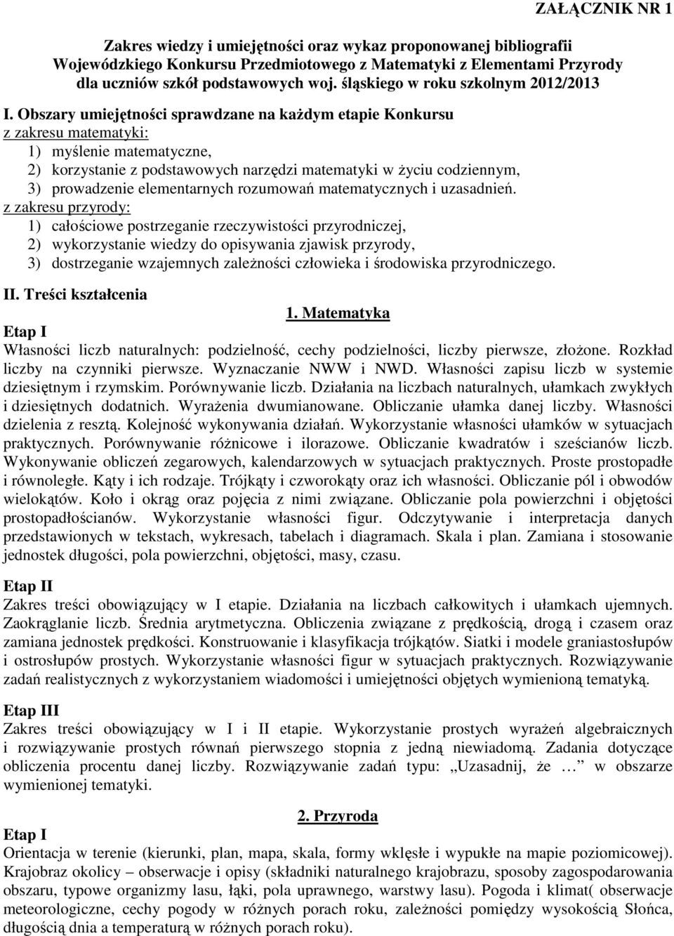 elementarnych rozumowań matematycznych i uzasadnień.