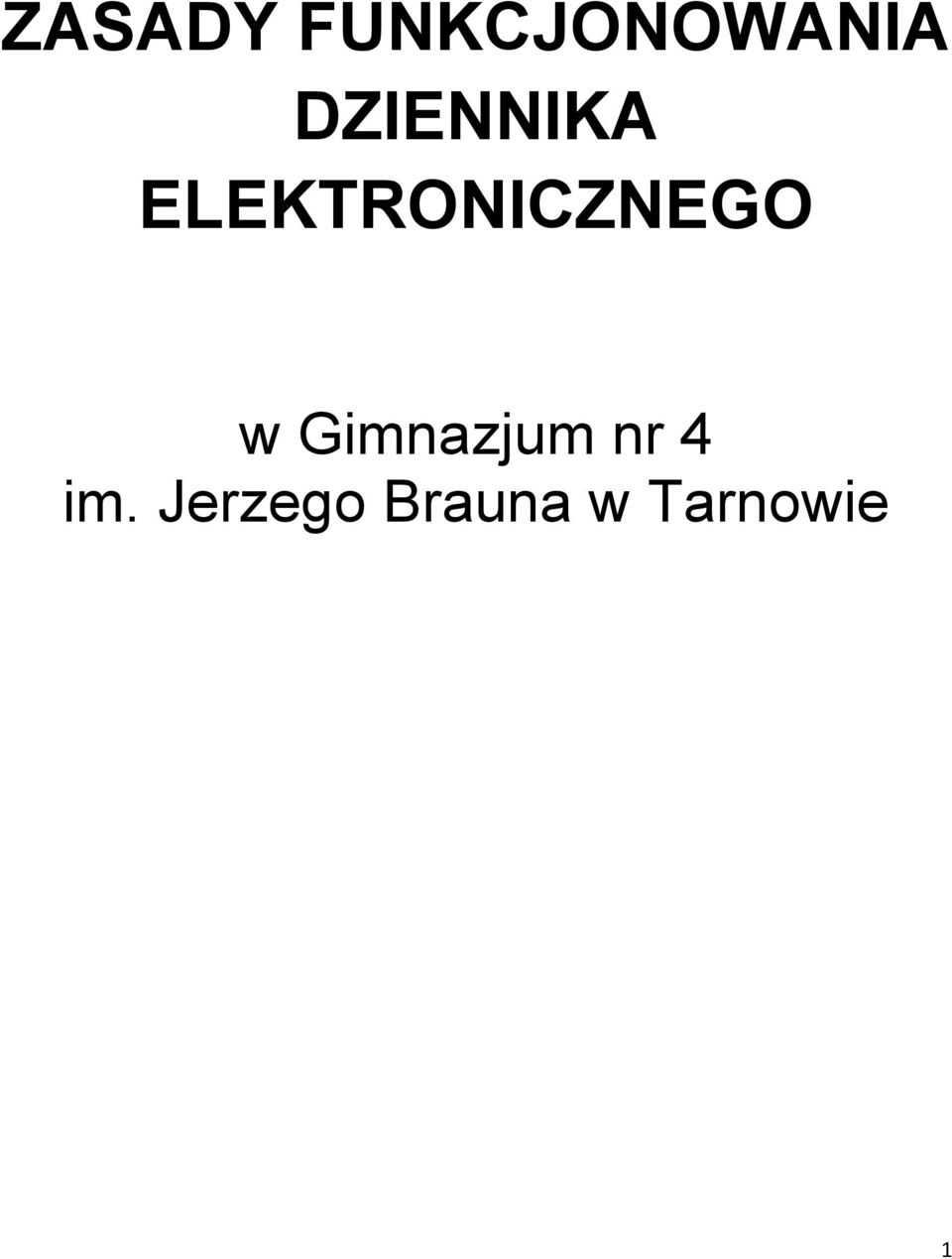 ELEKTRONICZNEGO w