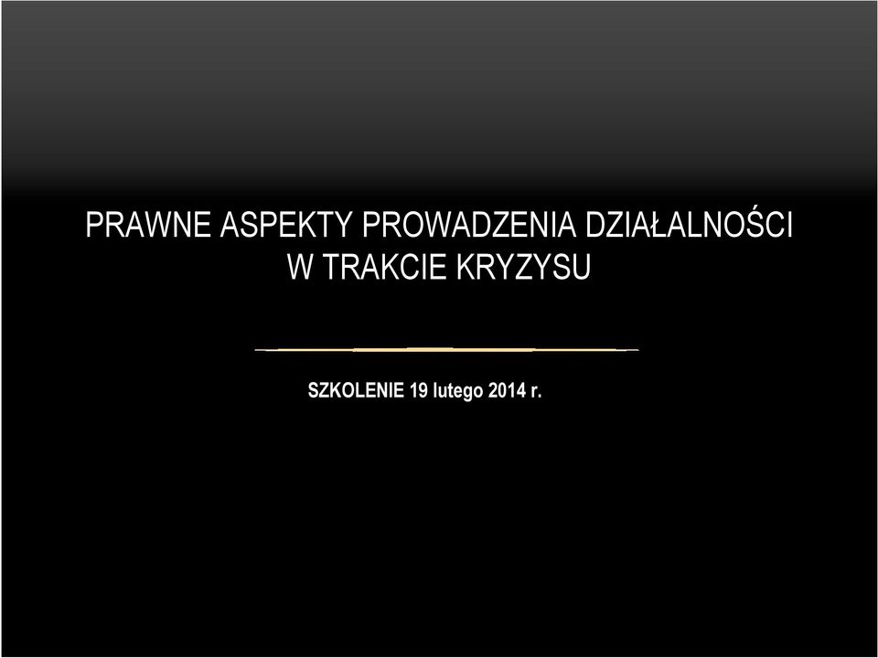 DZIAŁALNOŚCI W