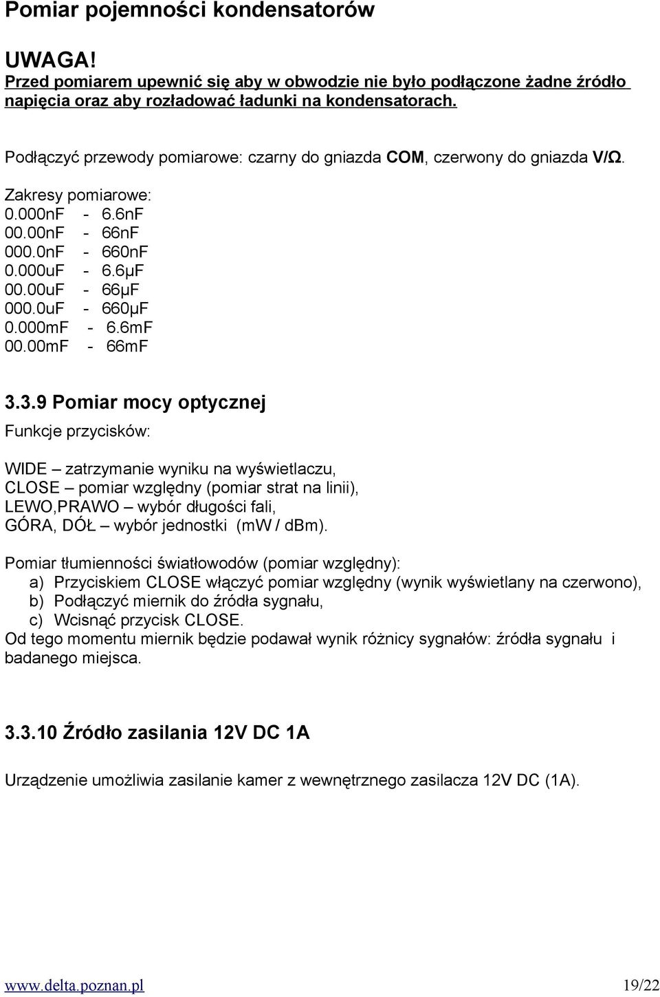 000mF - 6.6mF 00.00mF - 66mF 3.