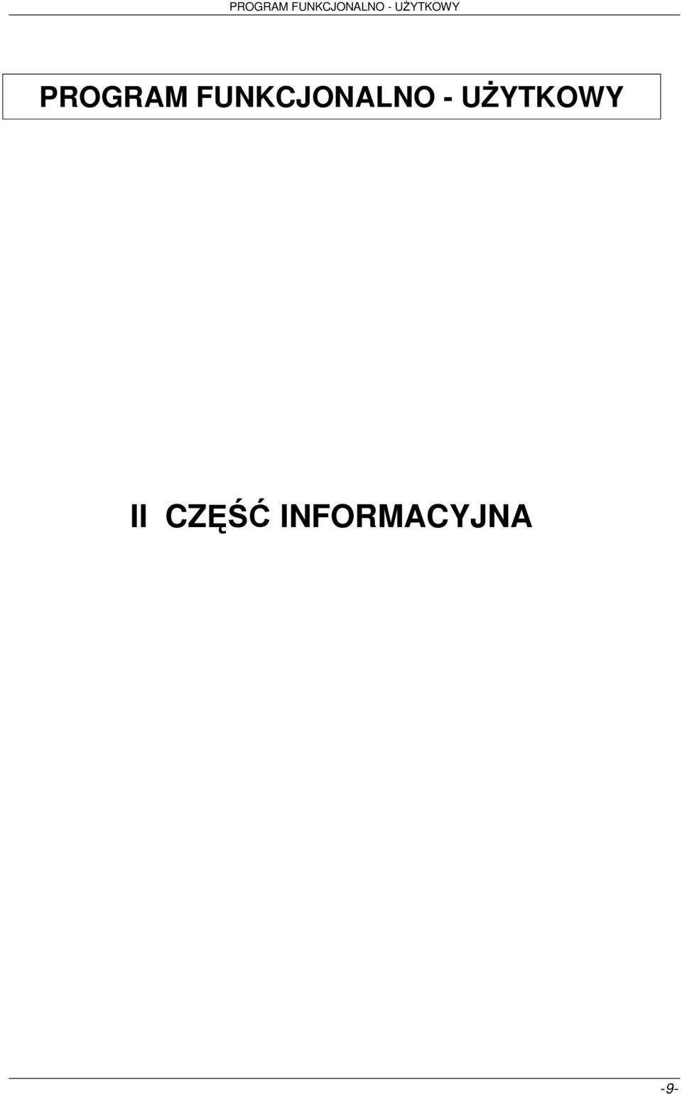 UśYTKOWY II