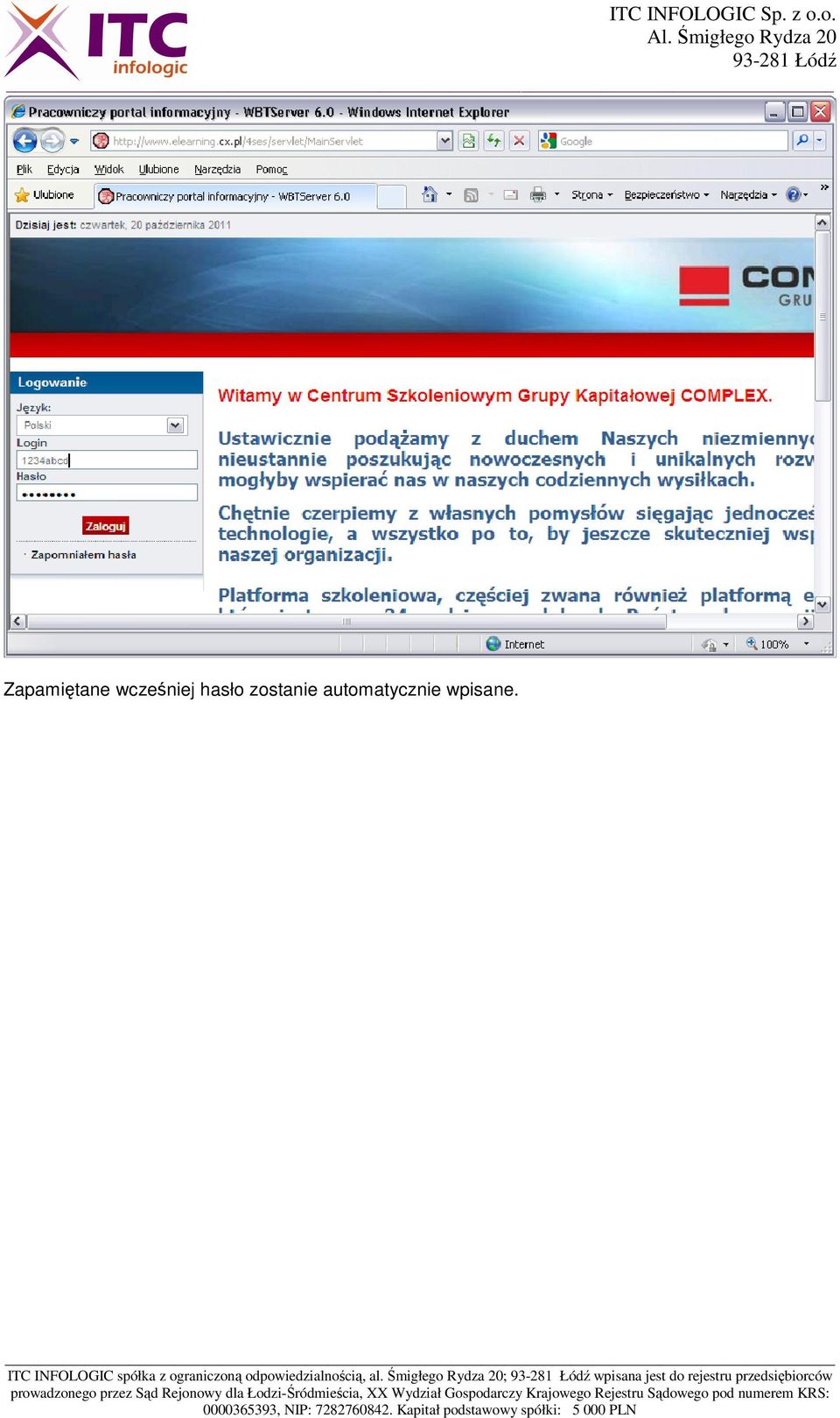 hasło zostanie