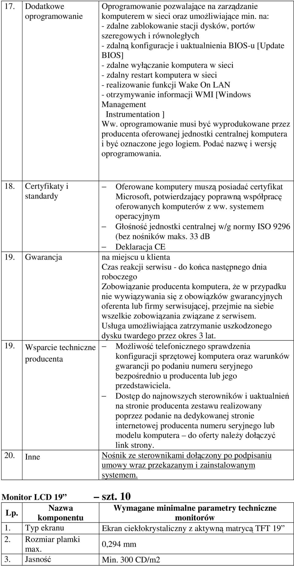 sieci - realizowanie funkcji Wake On LAN - otrzymywanie informacji WMI [Windows Management Instrumentation ] Ww.