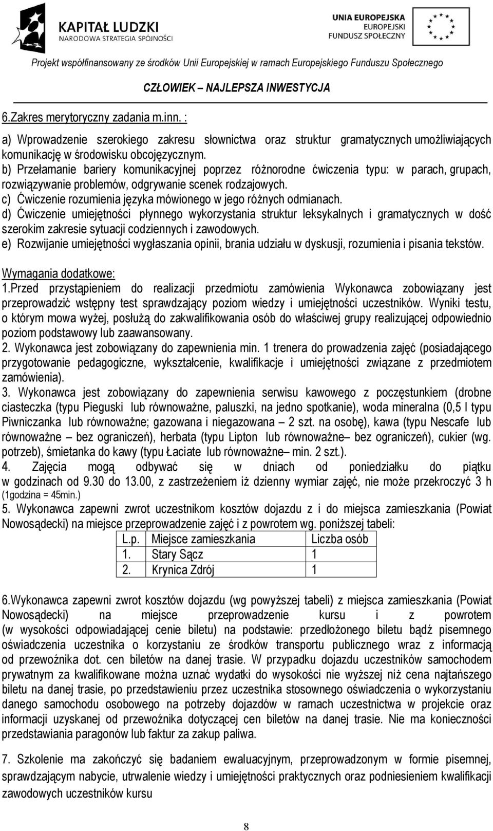 c) Ćwiczenie rozumienia języka mówionego w jego różnych odmianach.