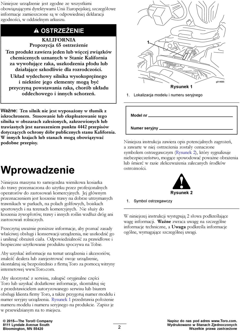 dla rozrodczości. Układ wydechowy silnika wysokoprężnego i niektóre jego elementy mogą być przyczyną powstawania raka, chorób układu oddechowego i innych schorzeń. Rysunek.