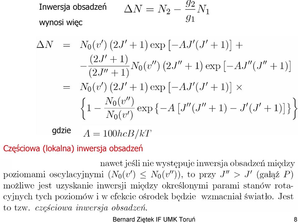 (lokalna) inwersja