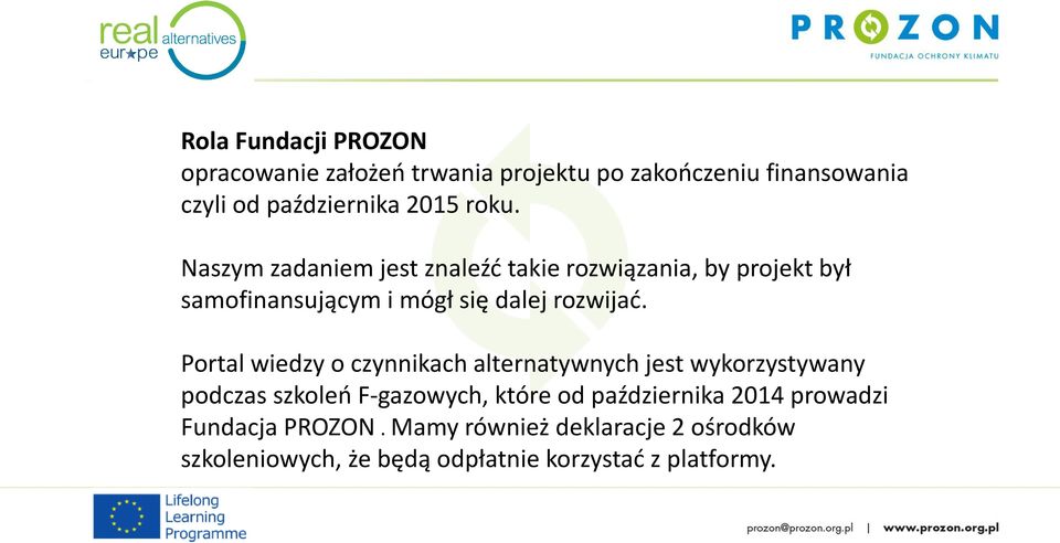 Portal wiedzy o czynnikach alternatywnych jest wykorzystywany podczas szkoleń F-gazowych, które od października