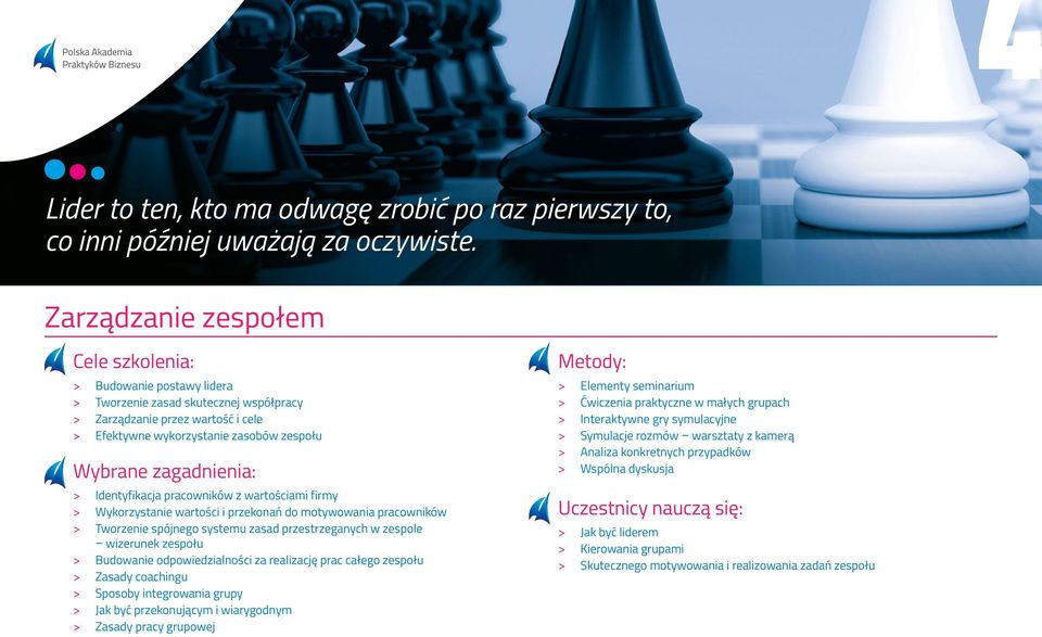 Identyfikacja pracowników z wartościami firmy > > Wykorzystanie wartości i przekonań do motywowania pracowników > > Tworzenie spójnego systemu zasad przestrzeganych w zespole wizerunek