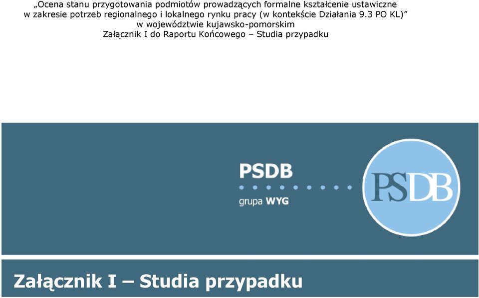 kntekście Działania 9.