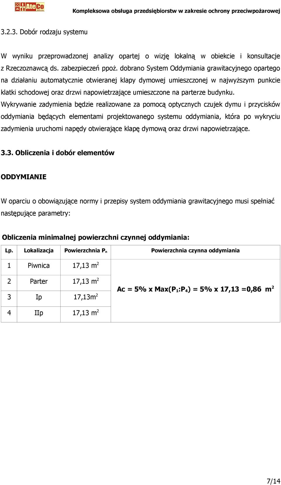 parterze budynku.
