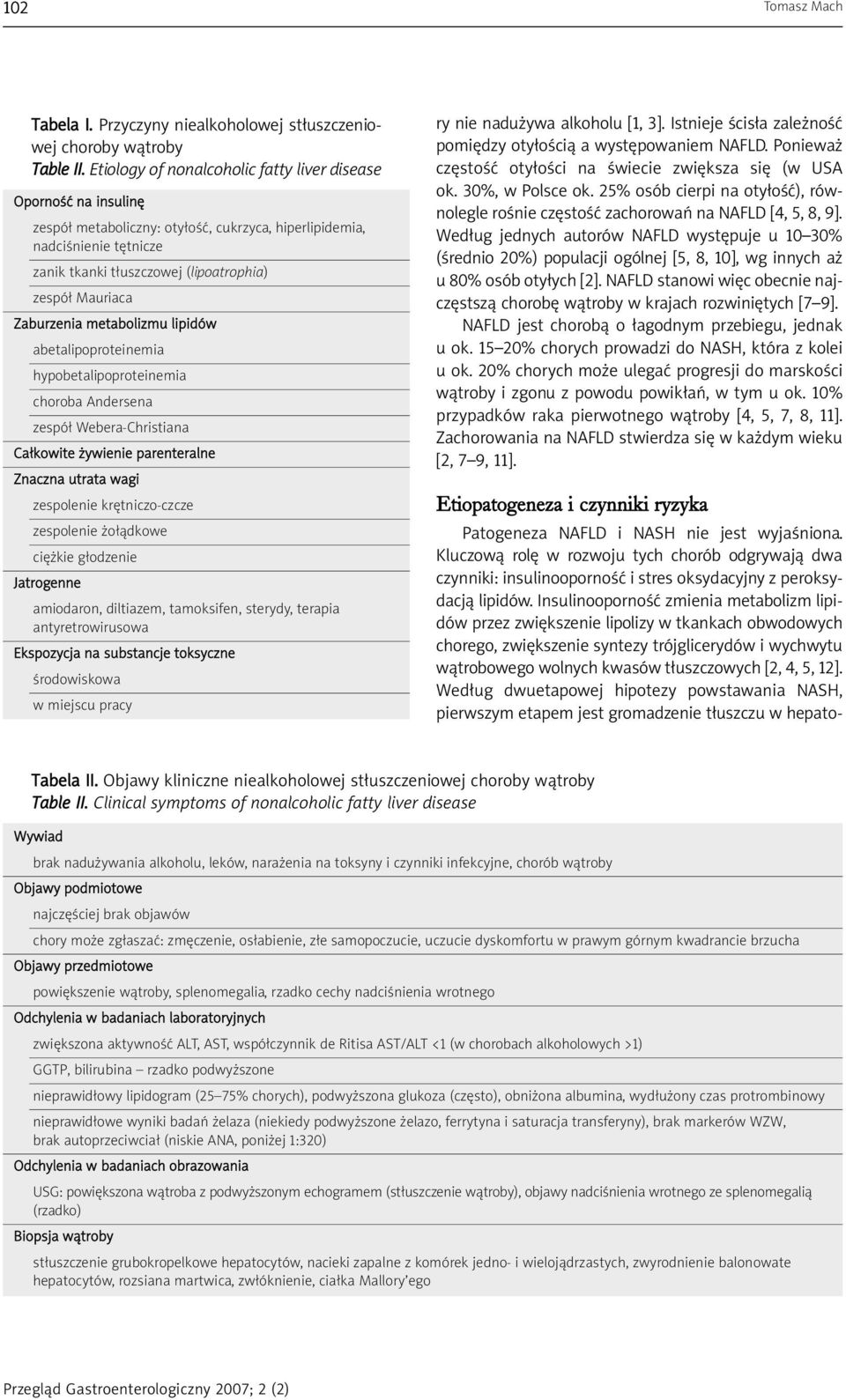 Zaburzenia metabolizmu lipidów abetalipoproteinemia hypobetalipoproteinemia choroba Andersena zespół Webera-Christiana Całkowite żywienie parenteralne Znaczna utrata wagi zespolenie krętniczo-czcze