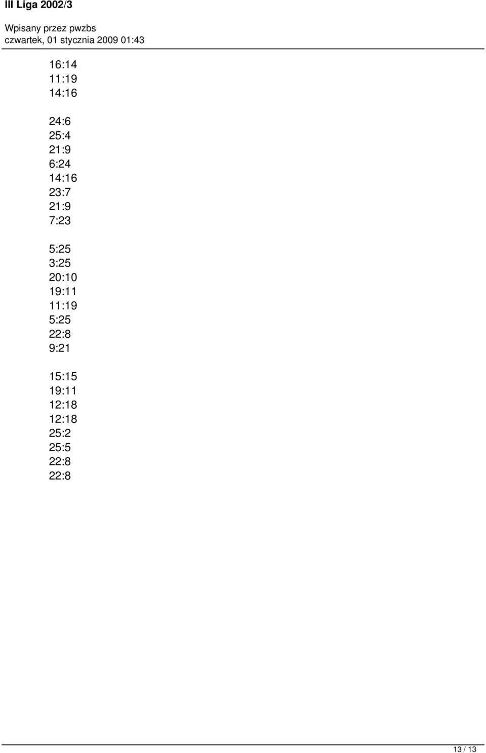19:11 11:19 5:25 22:8 9:21 15:15