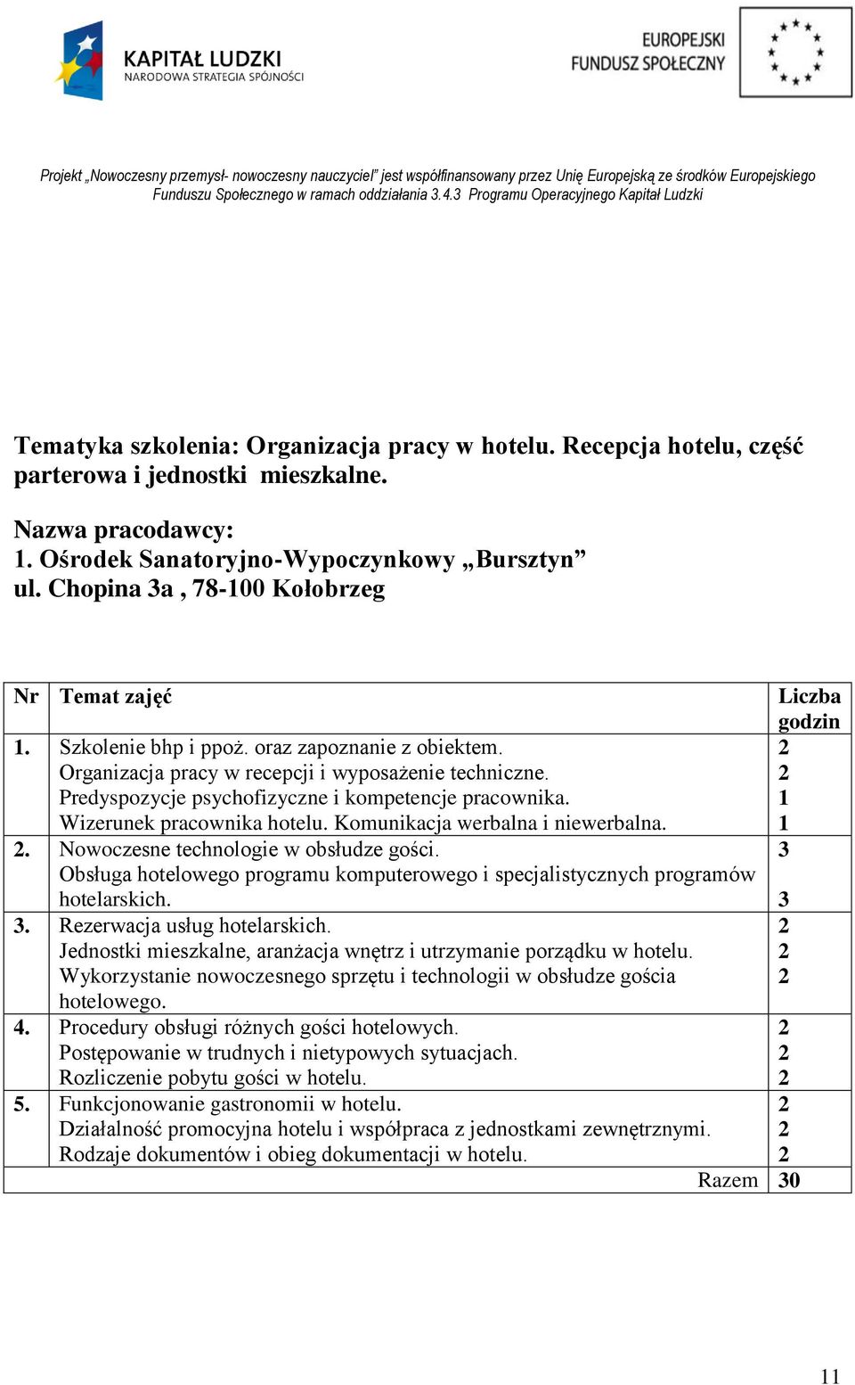 Predyspozycje psychofizyczne i kompetencje pracownika. Wizerunek pracownika hotelu. Komunikacja werbalna i niewerbalna.. Nowoczesne technologie w obsłudze gości.