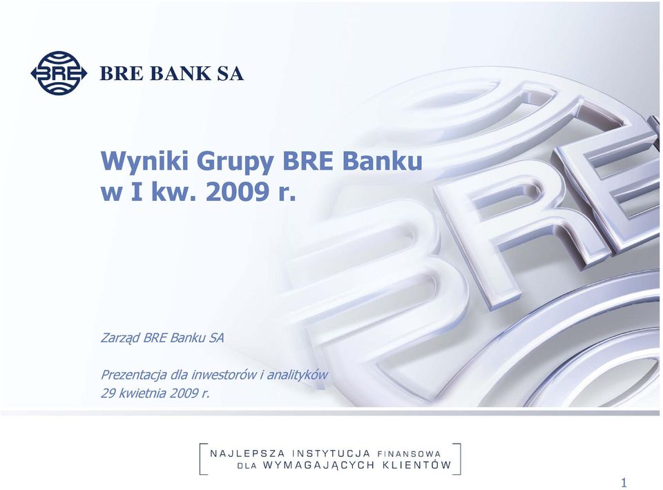 Zarząd BRE Banku SA