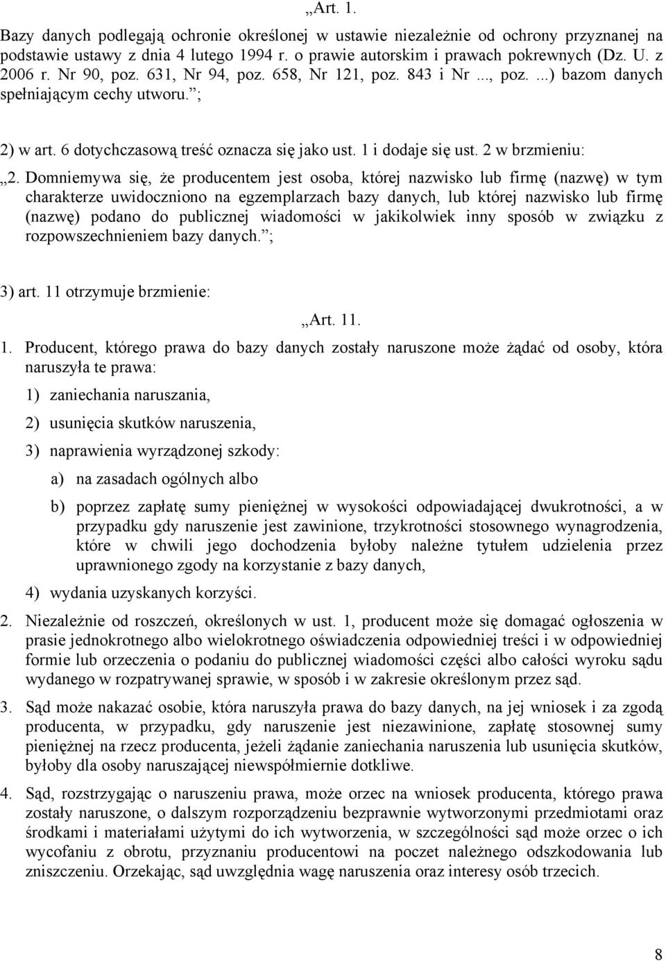 2 w brzmieniu: 2.