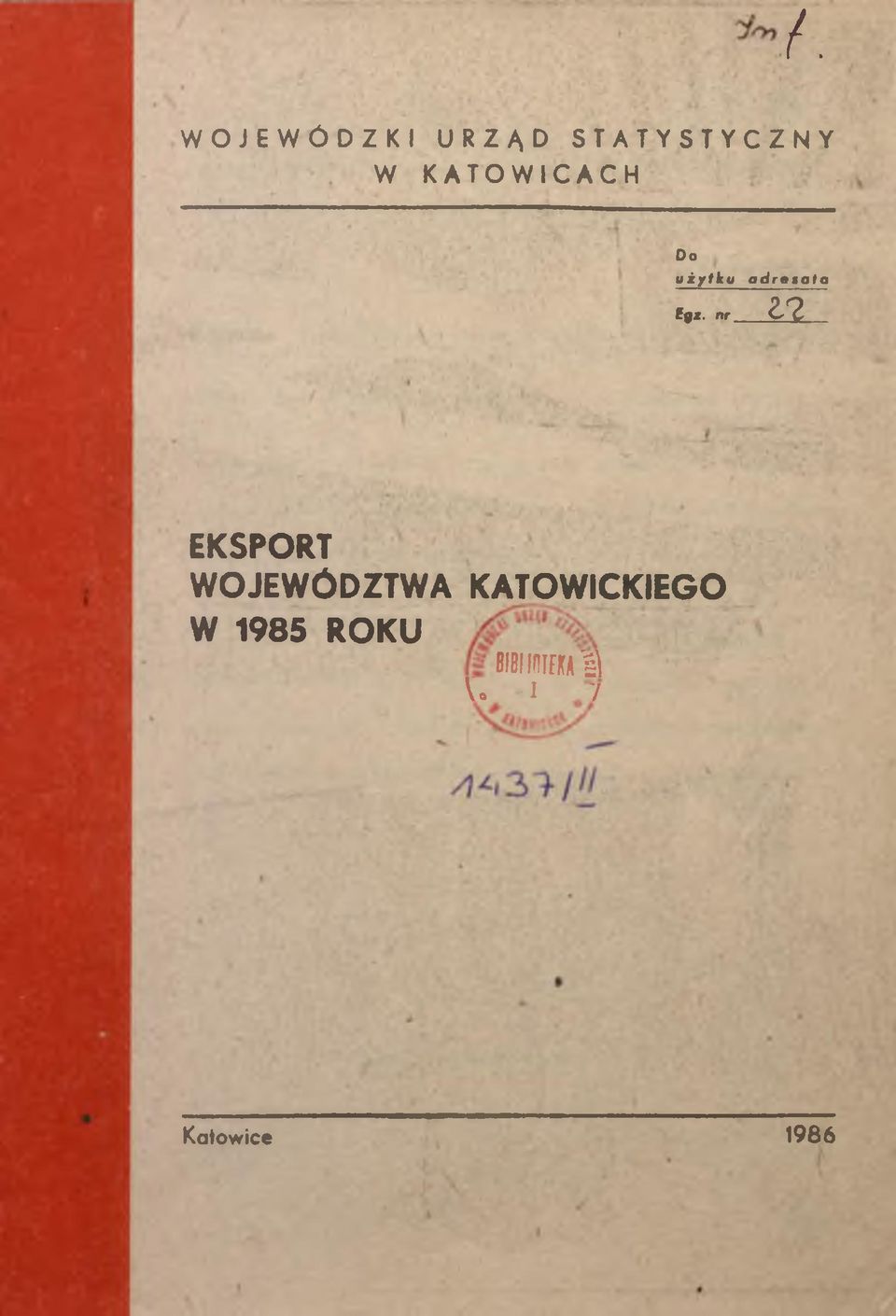 nr Z i ł EKSPORT WOJEWÓDZTWA