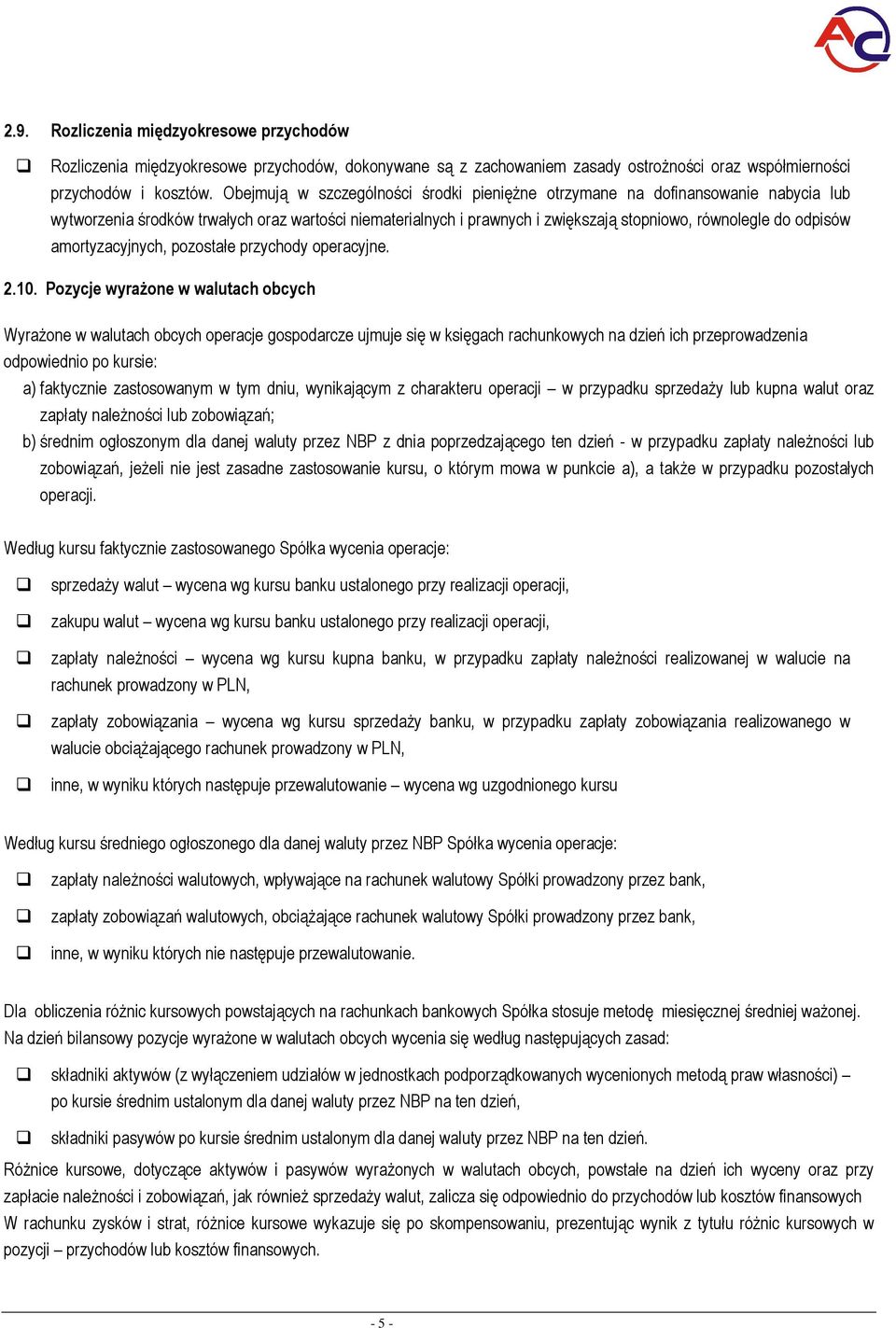 pzstałe przychdy peracyjne. 2.10.