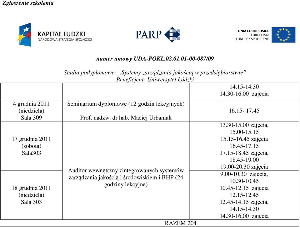 wewnętrzny zintegrowanych systemów zarządzania