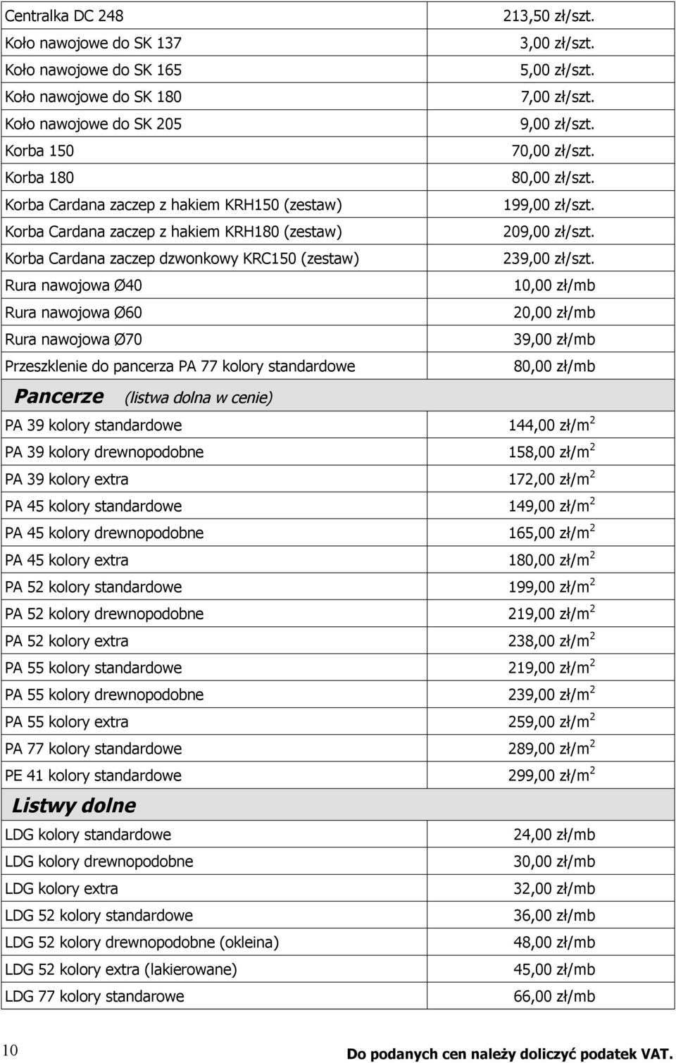 Korba Cardana zaczep dzwonkowy KRC150 (zestaw) 239,00 zł/szt.