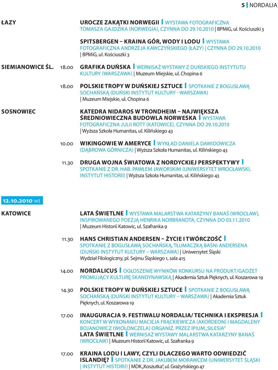 Grafika duńska wernisaż wystawy z Duńskiego Instytutu kultury (Warszawa) Muzeum Miejskie, ul. Chopina 6 18.