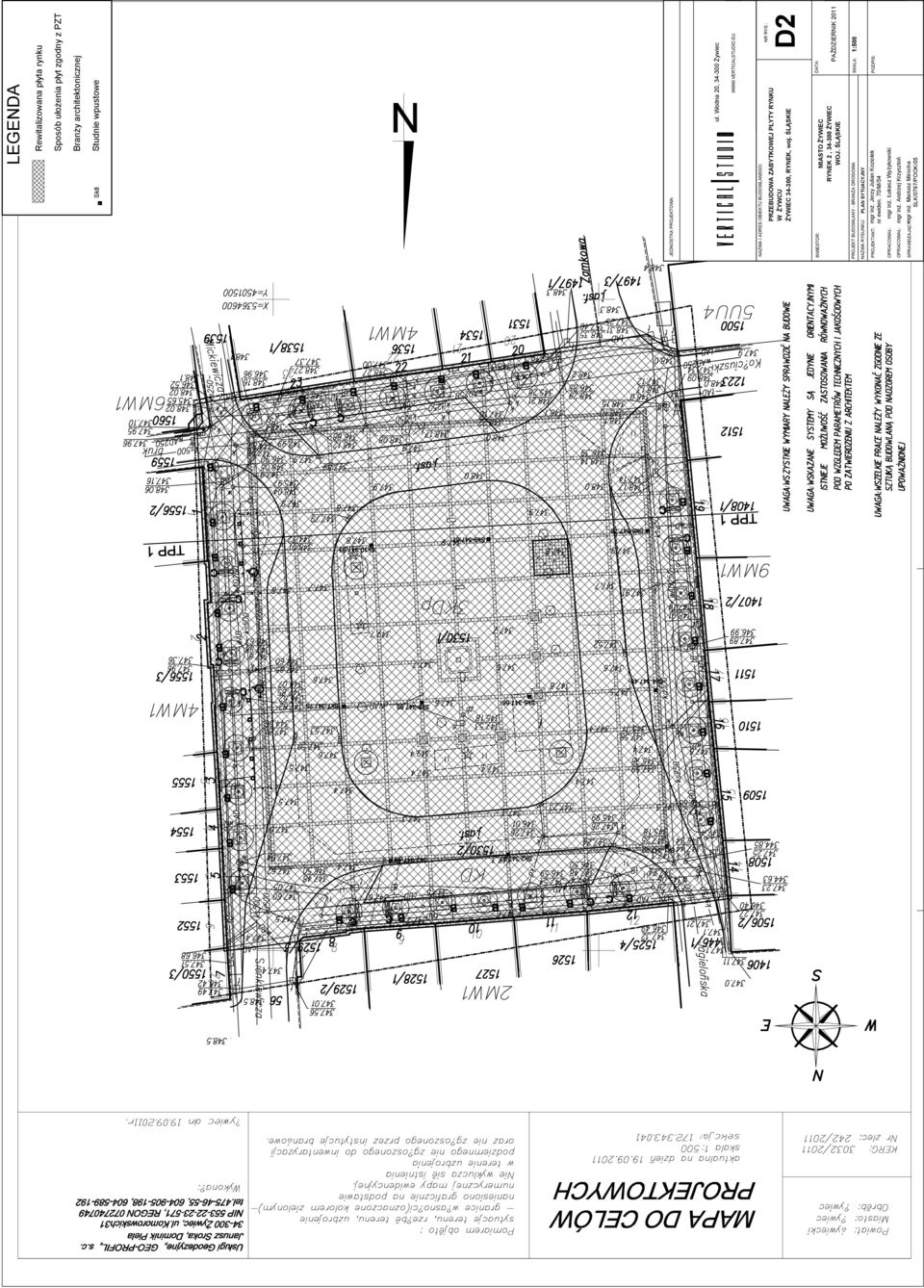 : D2 INWESTOR: 匷 W E R EK 2, 34-3 匷 W E W. Ś ၇号 K E DATA: PAŹDZIERNIK 2011 PROJEKT BUDOWLANY - BRANŻA DROGOWA SKALA: NAZWA RYSUNKU: PROJEKTANT: mgr inż.