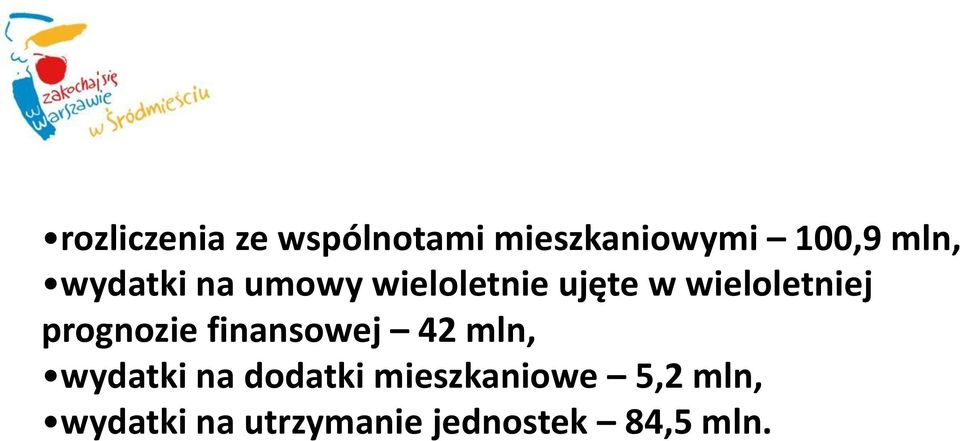 prognozie finansowej 42 mln, wydatki na dodatki